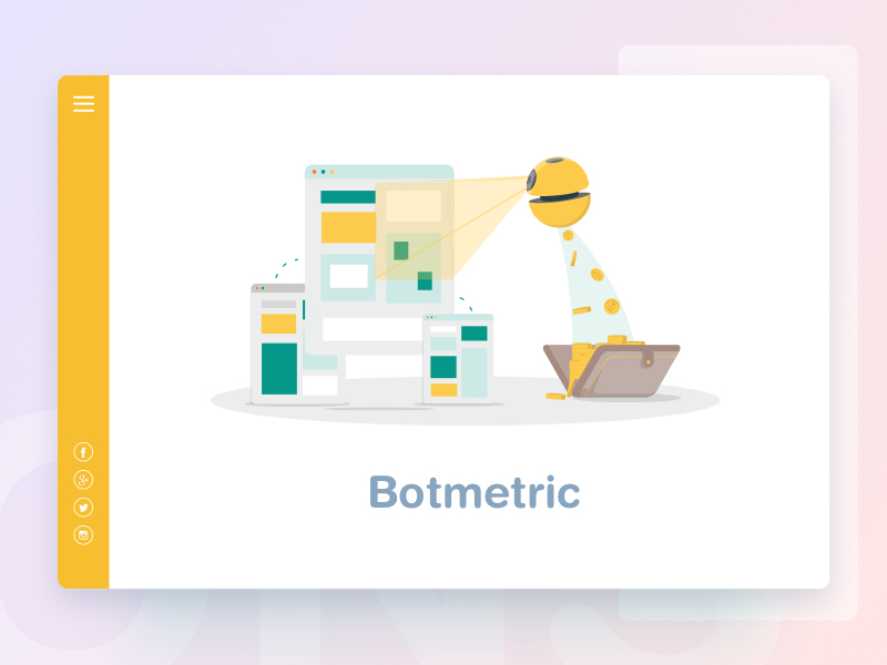 Botmetric illustration by Netbramha Studios