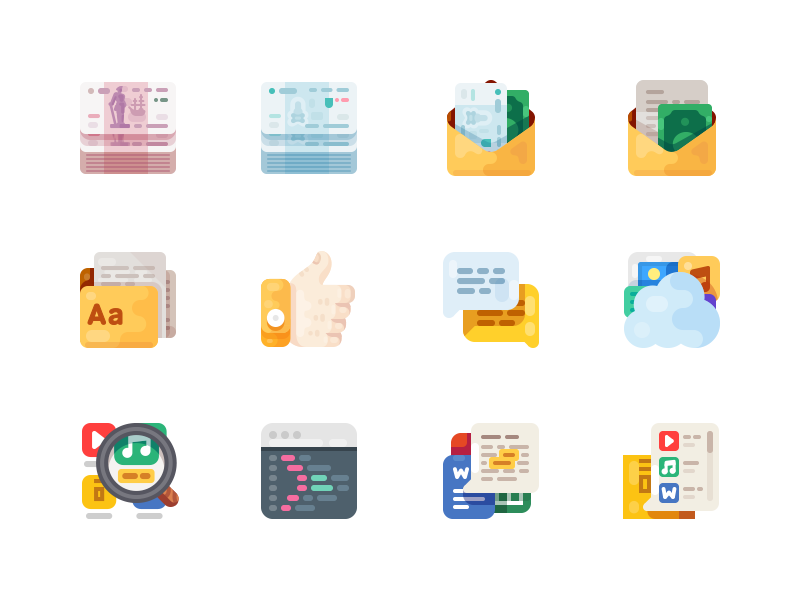 Color icons by Evgeniy Dolgov