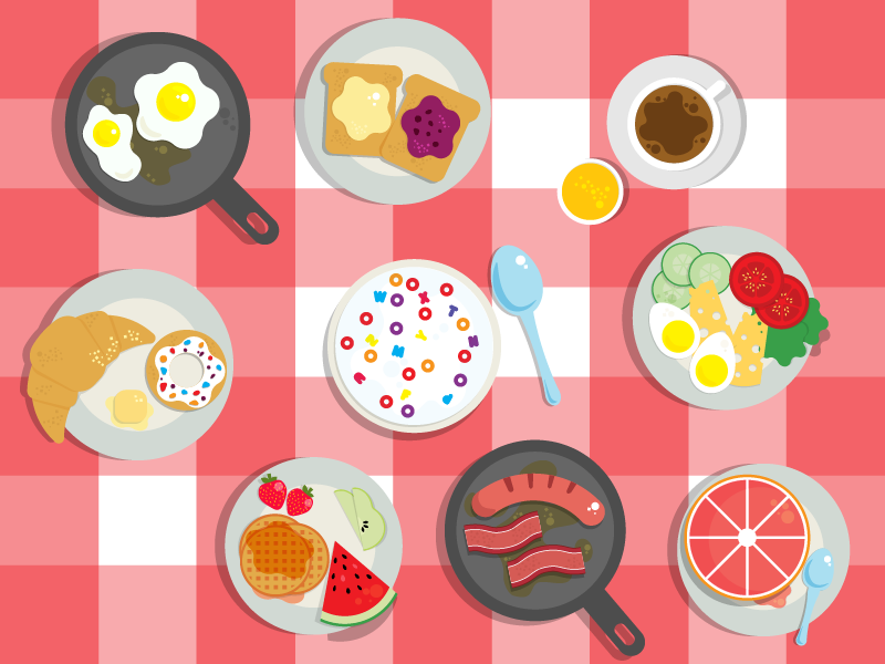 Breakfast Icons by Alin