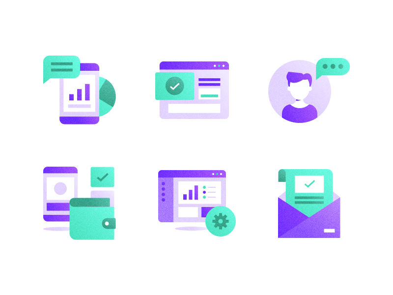 Crypto Wallet Illustrations by Dmitri Litvinov