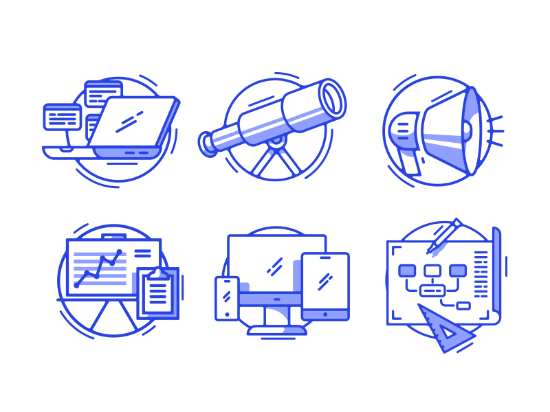 Presentation Icons by Drew Ellis