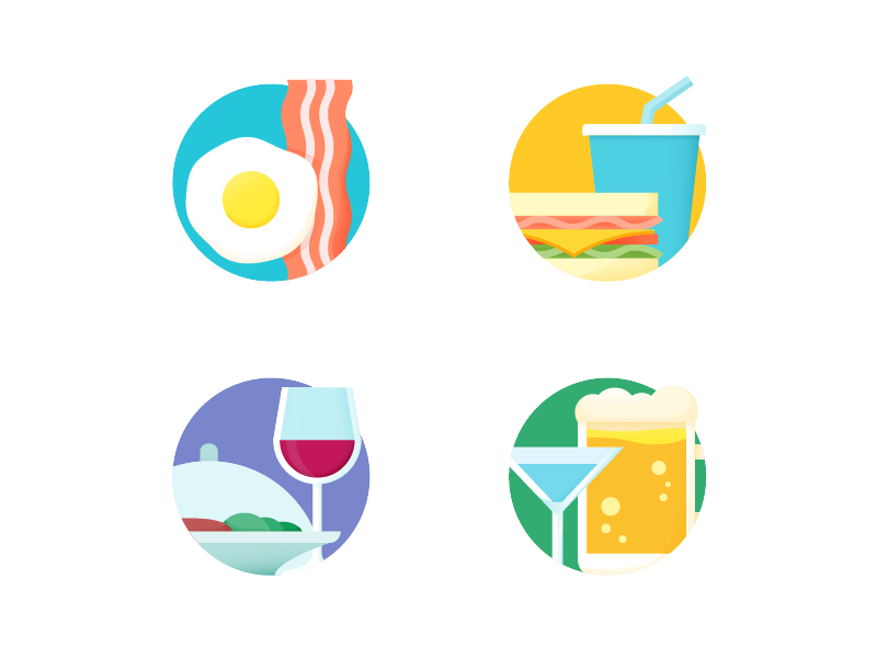 Food icons by Shiping Toohey