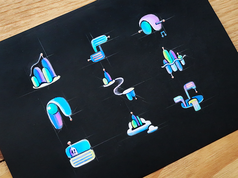 Social Icons by Outcrowd