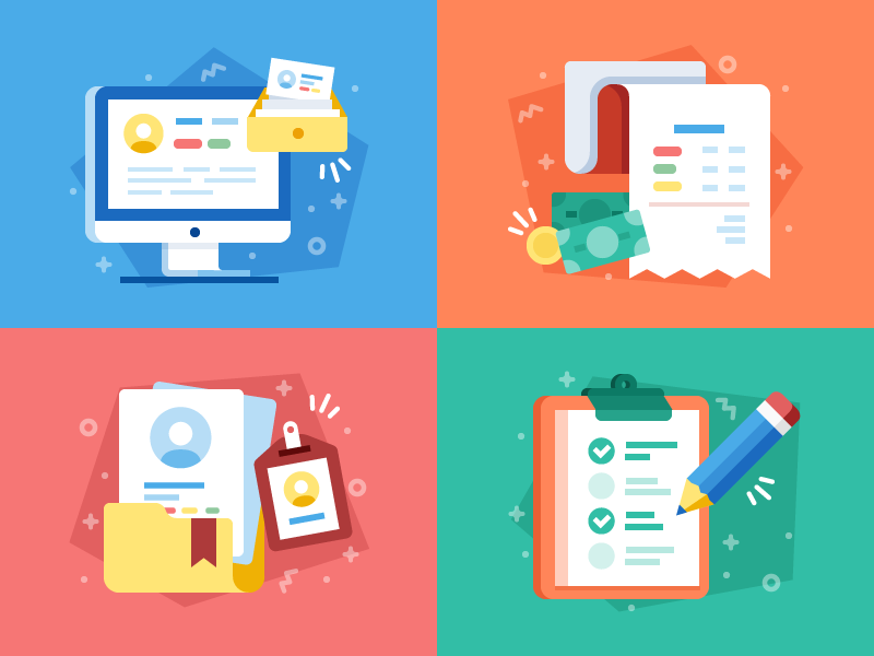 Redmineup plugins icons by Laura Reen