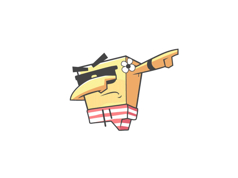 Sticker animation by Rahul Menon