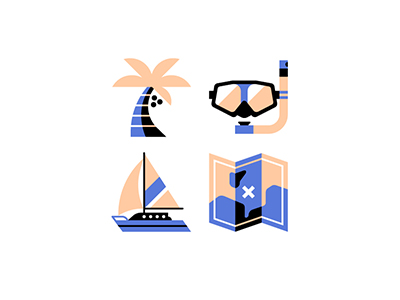 Sea icons by Jordon Cheung
