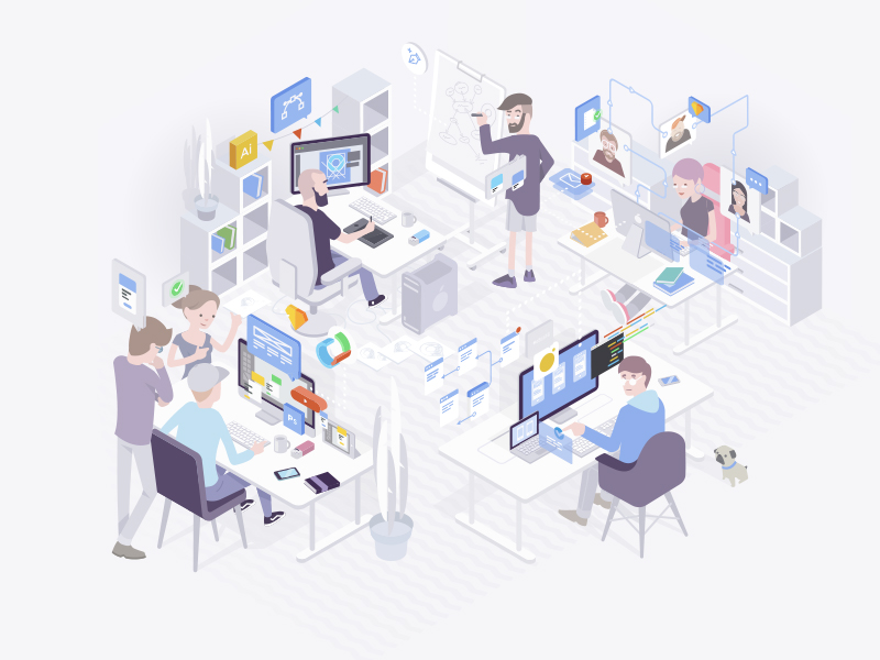 Vision Trust office by Jacek Janiczak