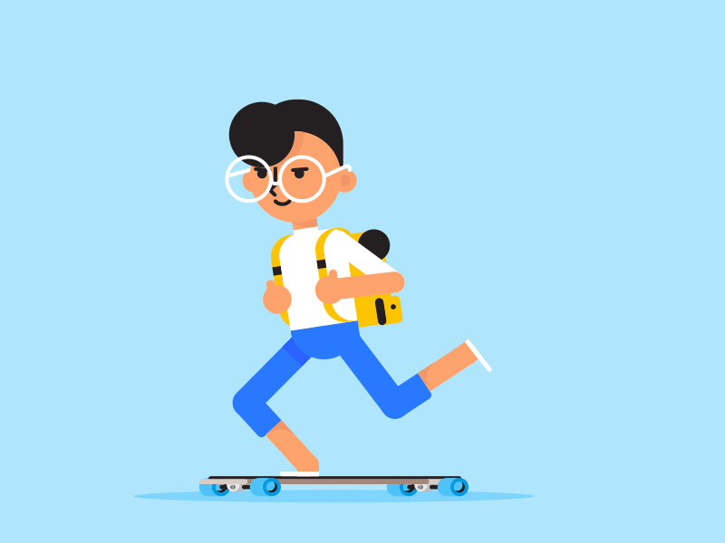 girl-on-skateboard-animation-by-fede-cook