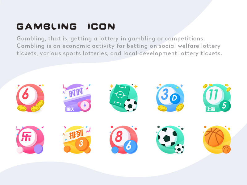 Gambling Icons by Muzi