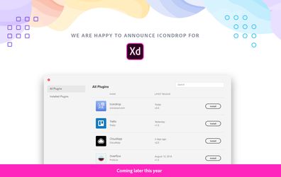 How to Install Icondrop for Adobe XD