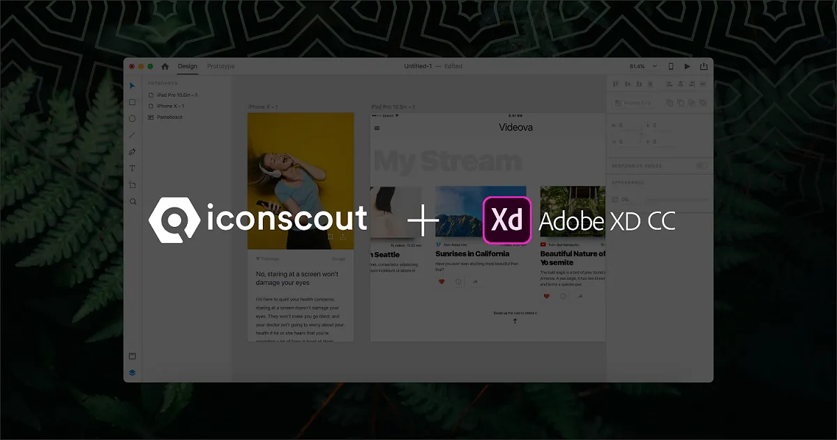 Introducing Icondrop for Adobe XD