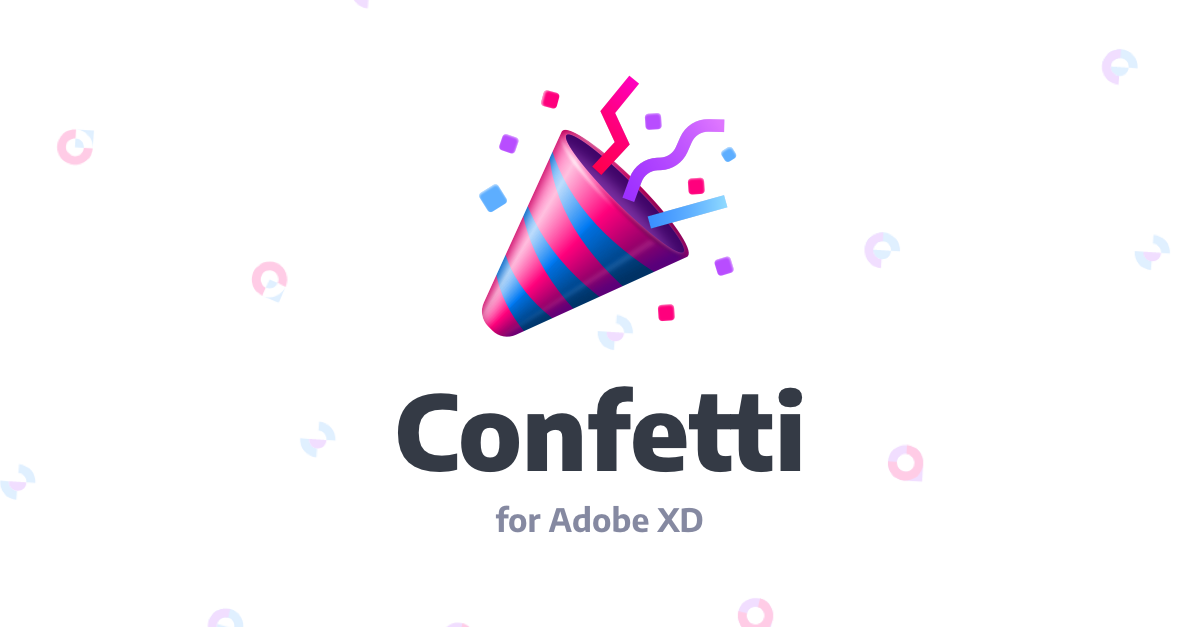 Confetti for Adobe XD
