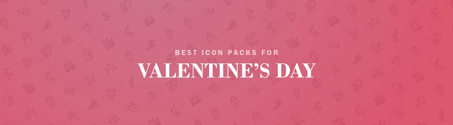 14 Best icon packs for Valentine's Day