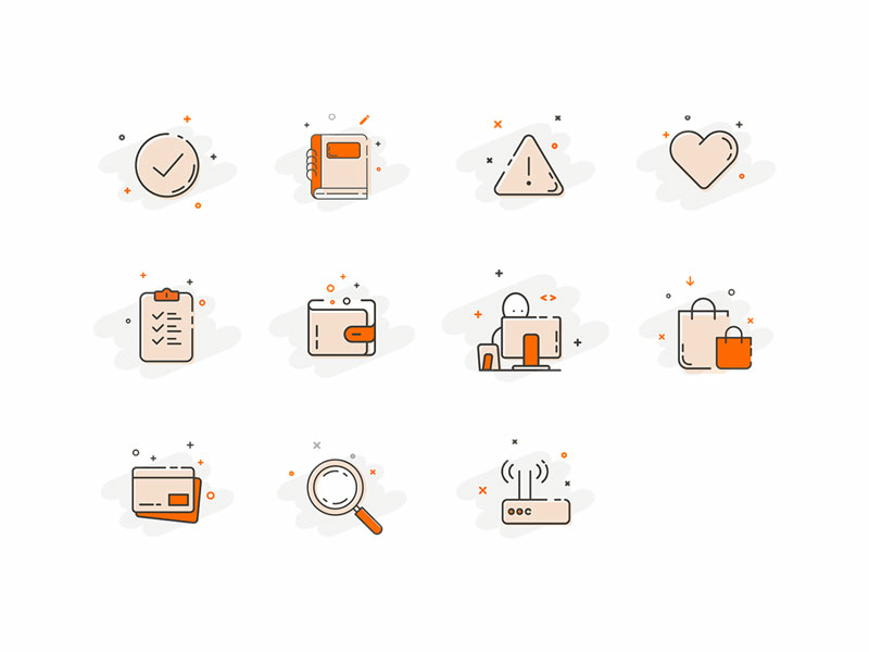 Aimall icons by Mariana Look for Volpis in Almall E-Commerce