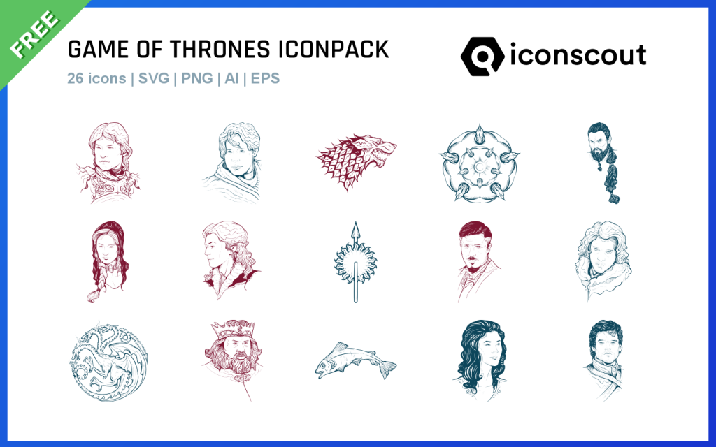 Download Game Of Thrones Icon Pack Available In Svg Png Eps Ai Icon Fonts