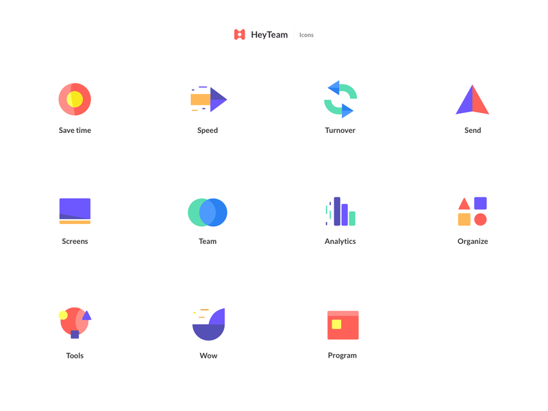 Heyteam icon by Barthelemy Chalvet for AgenceMe in HeyTeam in Iconscout's Design Inspiration