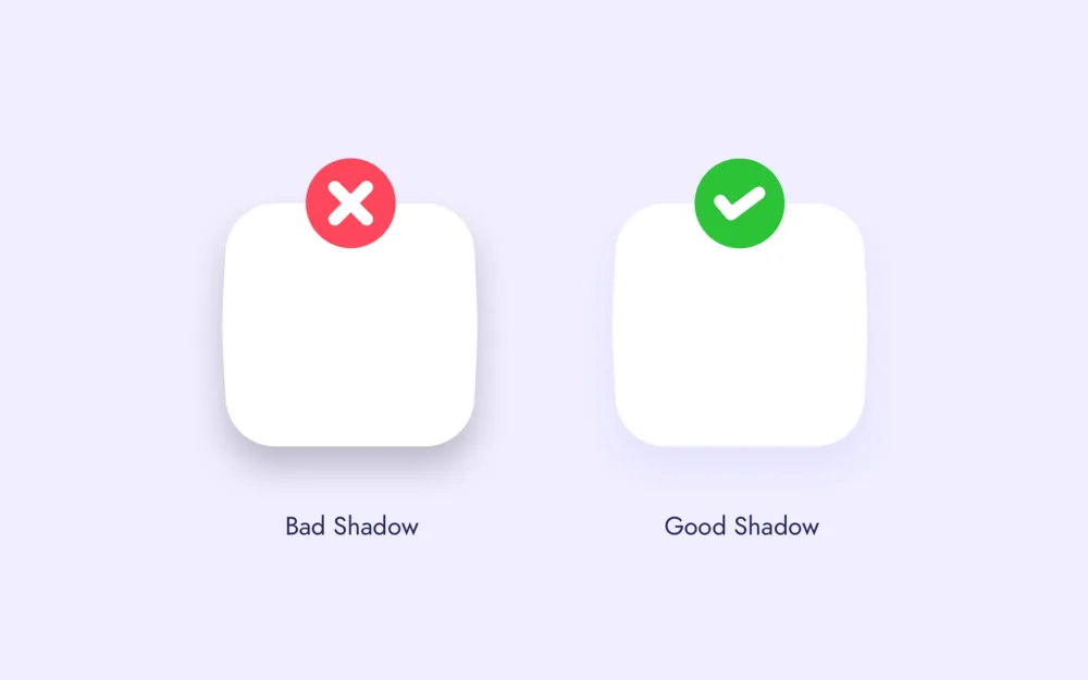 Shadow in UI element