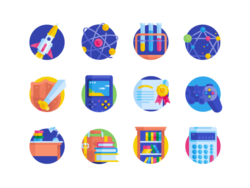 freebie nerd free flat icons by Pixelbuddha in Pixelbuddha Plus