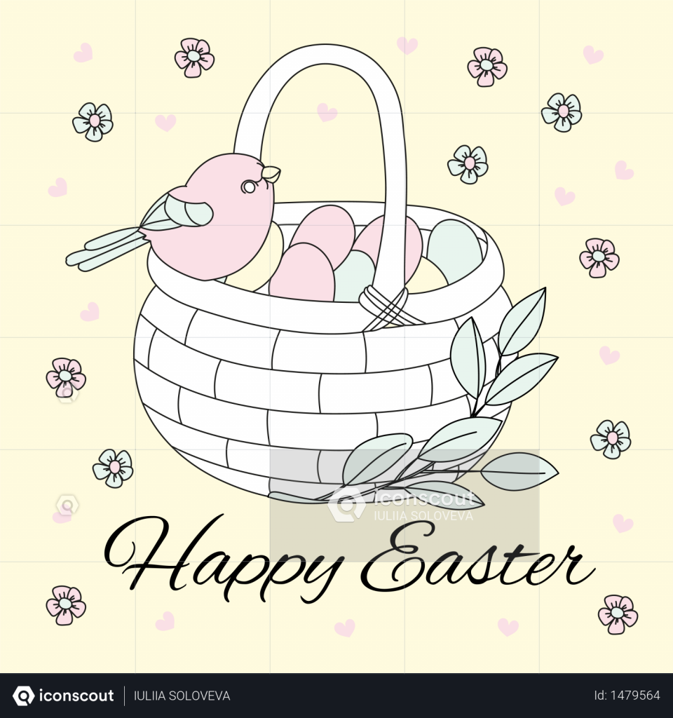 Easter vector illustration