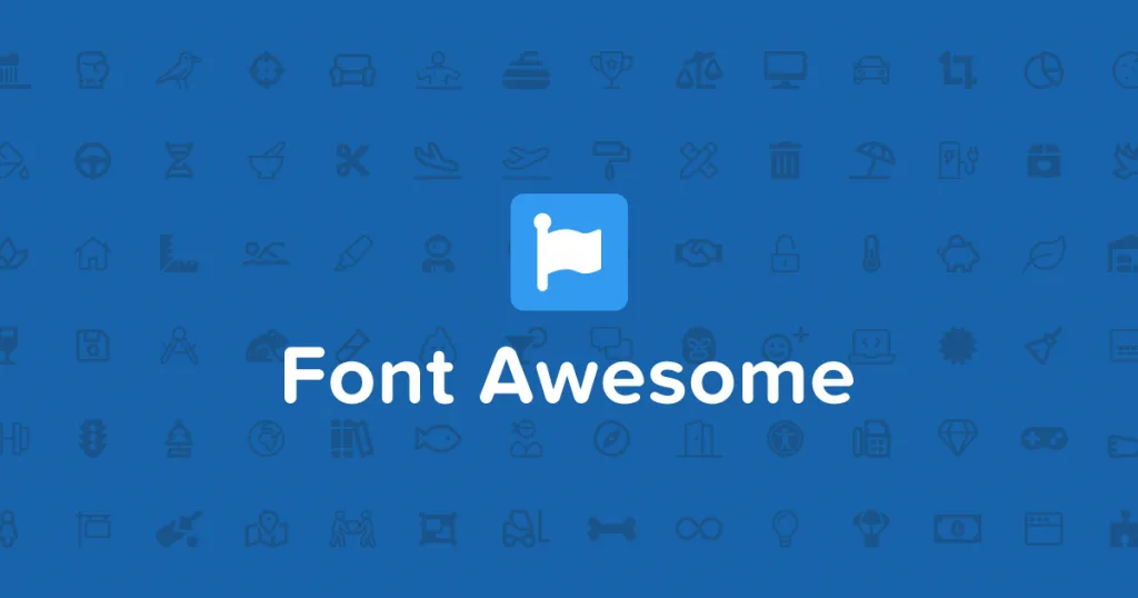 Font Awesome icon library