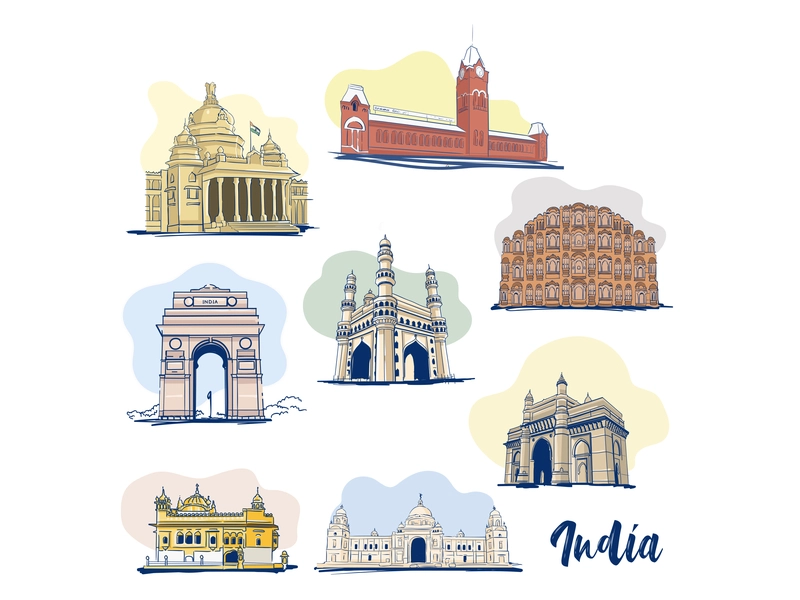 Taj Mahal Drawing Images – Browse 11,402 Stock Photos, Vectors, and Video |  Adobe Stock