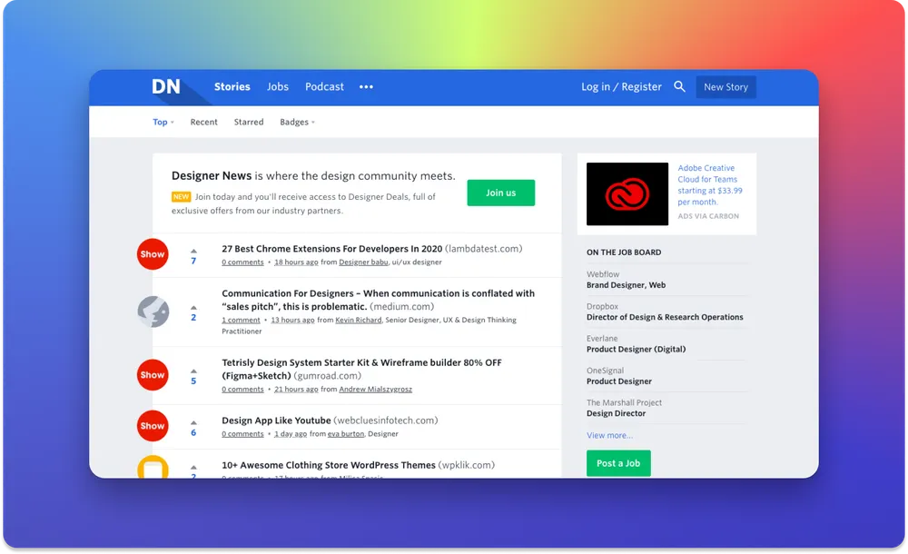 Best Design News Website Iconscout IconScout Blogs