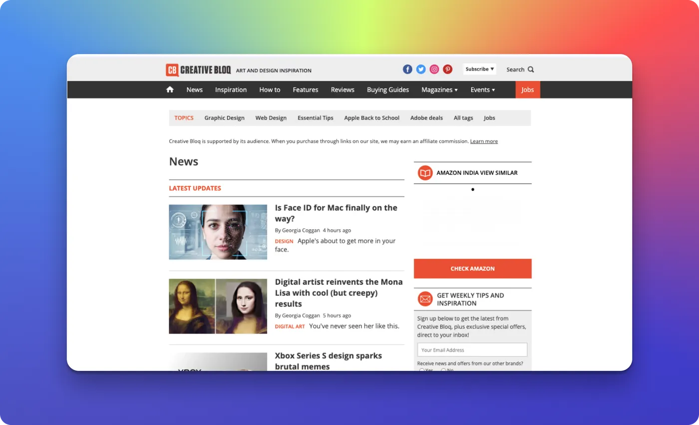 Best Design News Website Iconscout IconScout Blogs