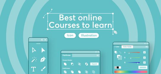 Best Online Courses to learn icon/illustration design