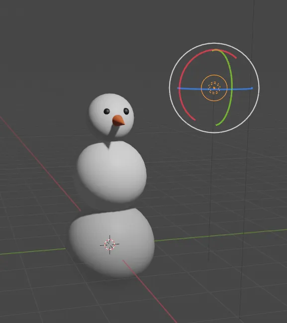 Lighting-Snowman-Blender