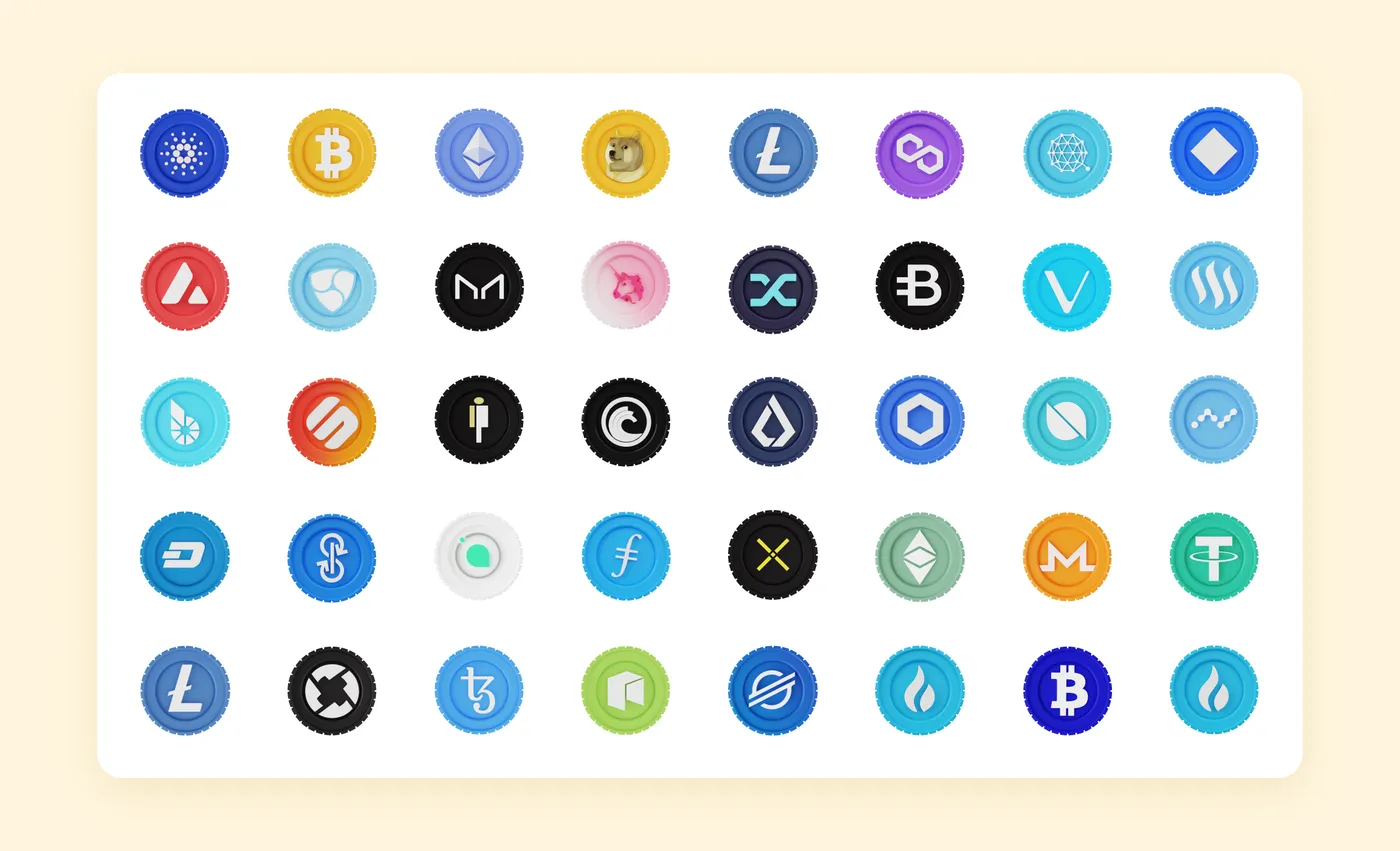 Download Your Desired 3D cryptocurrency Icons | IconScout Blogs