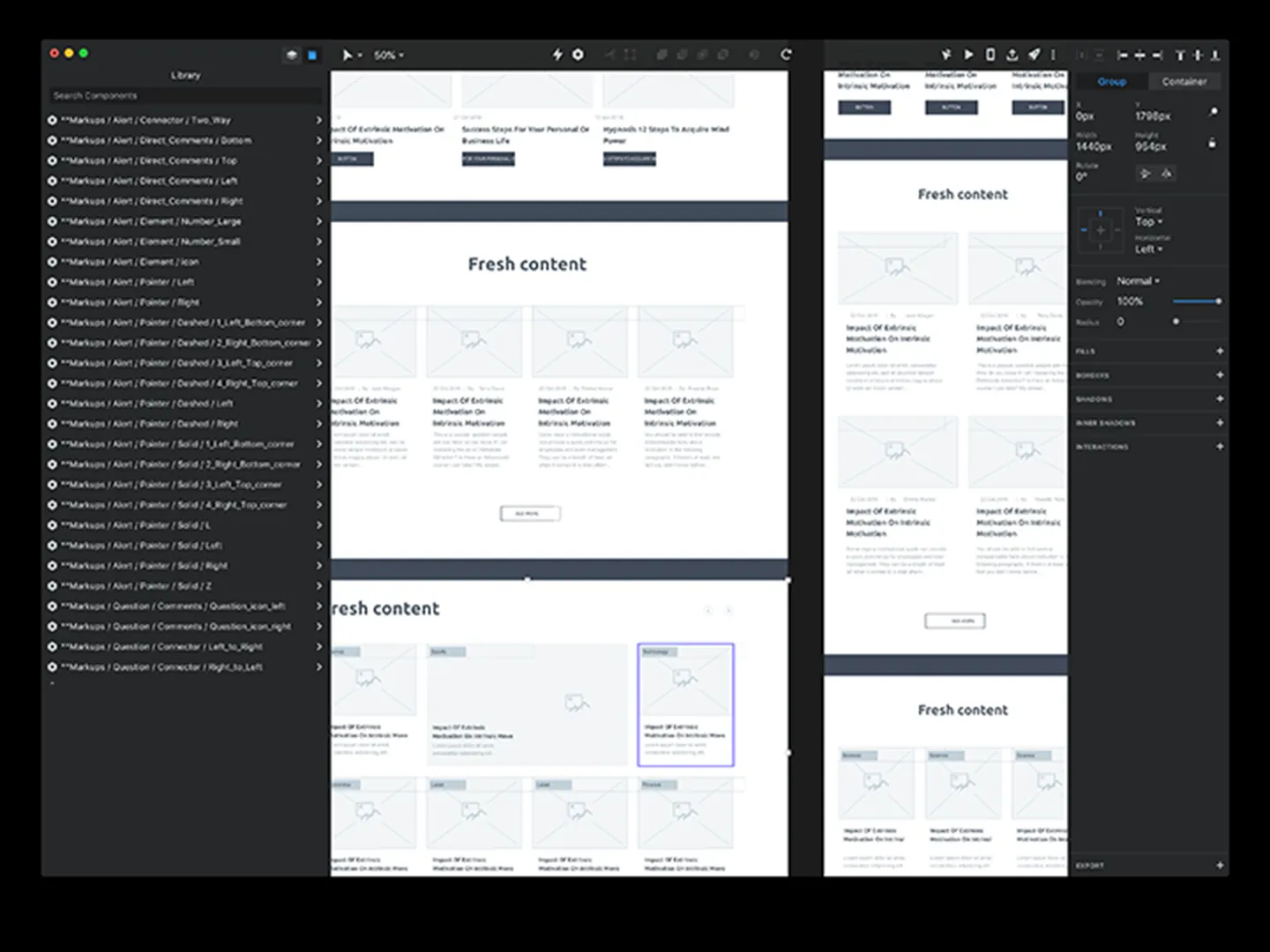 InVision- wireframe tool