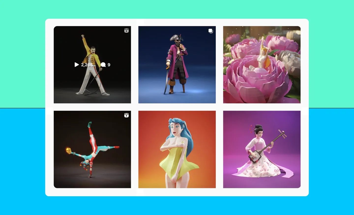 10 Low Poly 3D Artists to Follow For Inspiration - IconScout Blogs 10 Low Poly 3D Artists to Follow For Inspiration - IconScout Blogs
