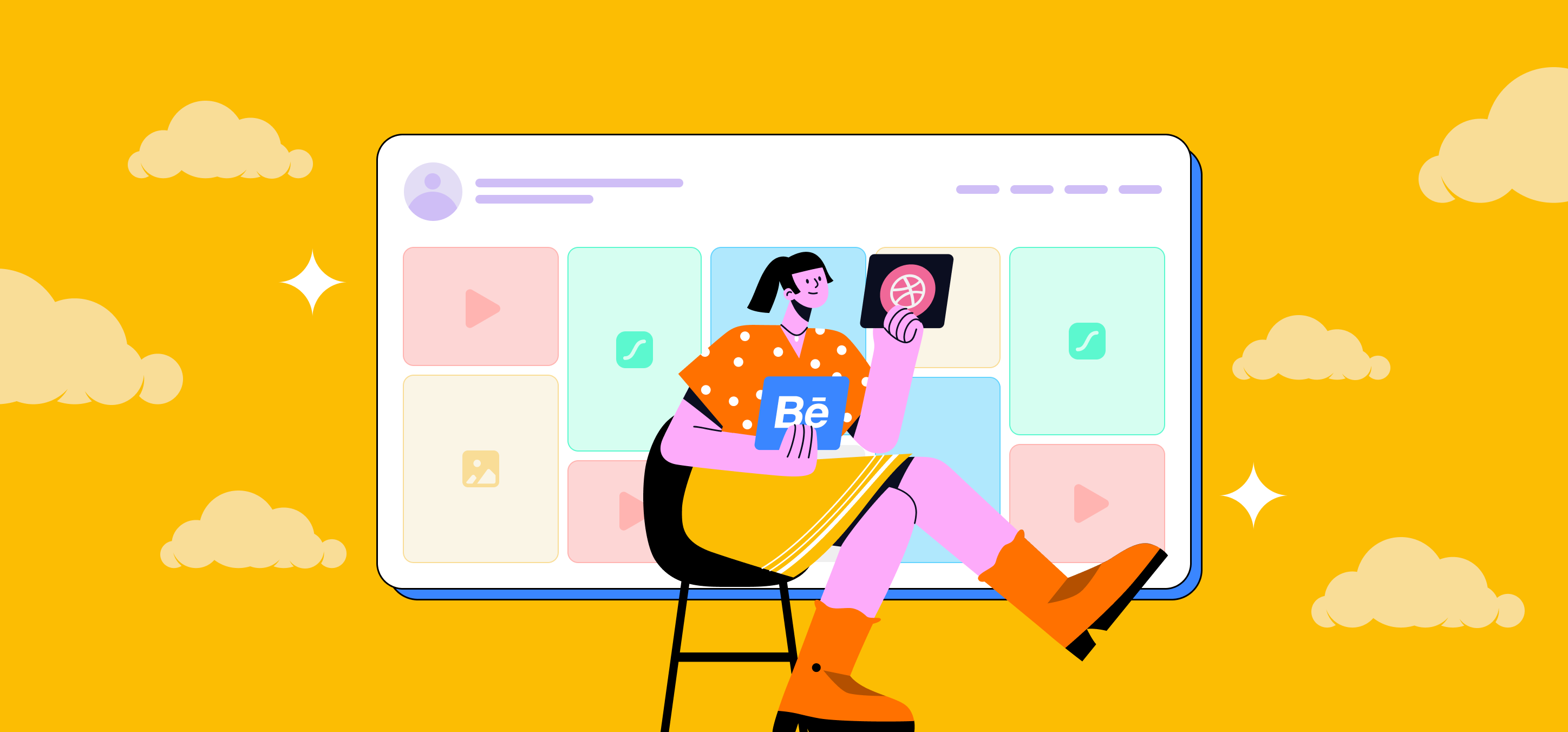 Live Stream Animations on Behance