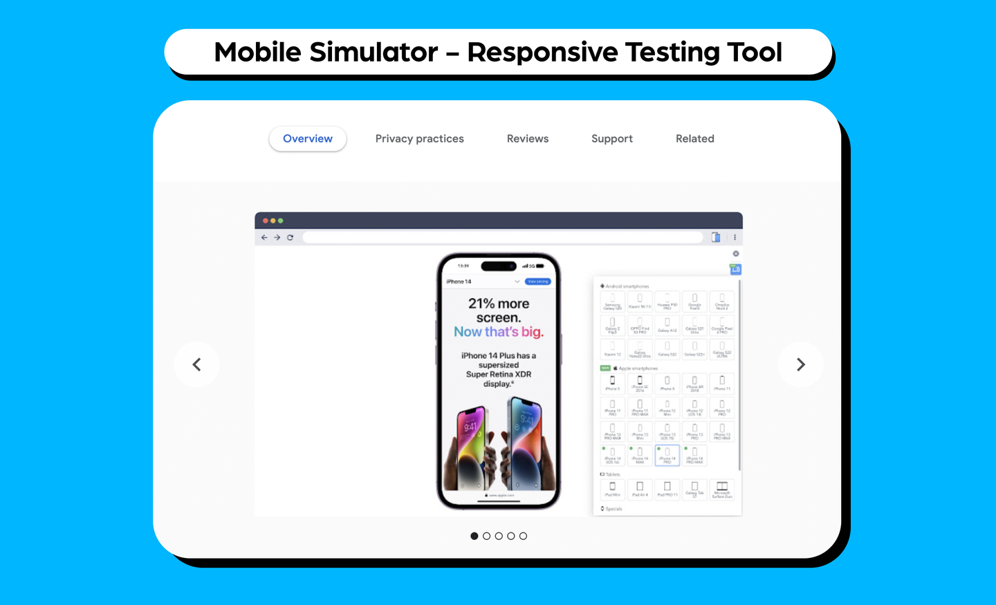 Mobile Simulator - Responsive Testing Tool