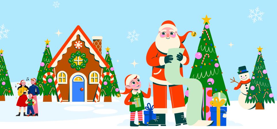 Premium Christmas Icons, Illustrations, Animations & 3D Illustrations!