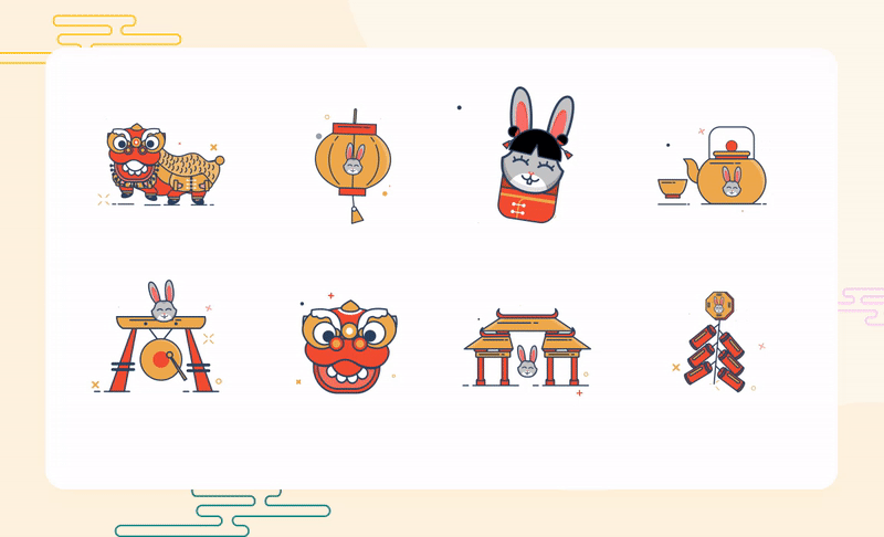 13 Lunar New Year Icons, Illustrations, Animations and 3D Illustration  Packs - IconScout Blogs