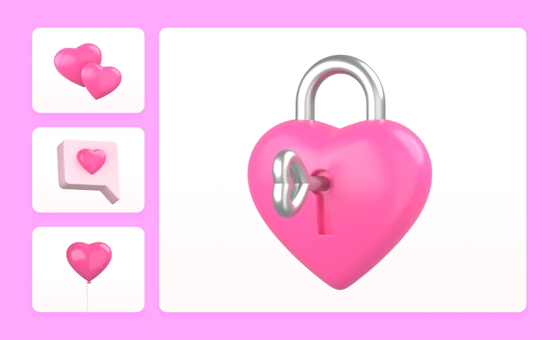 22 Valentine’s Day Animations, Icons, Illustrations, and 3D Illustration Packs