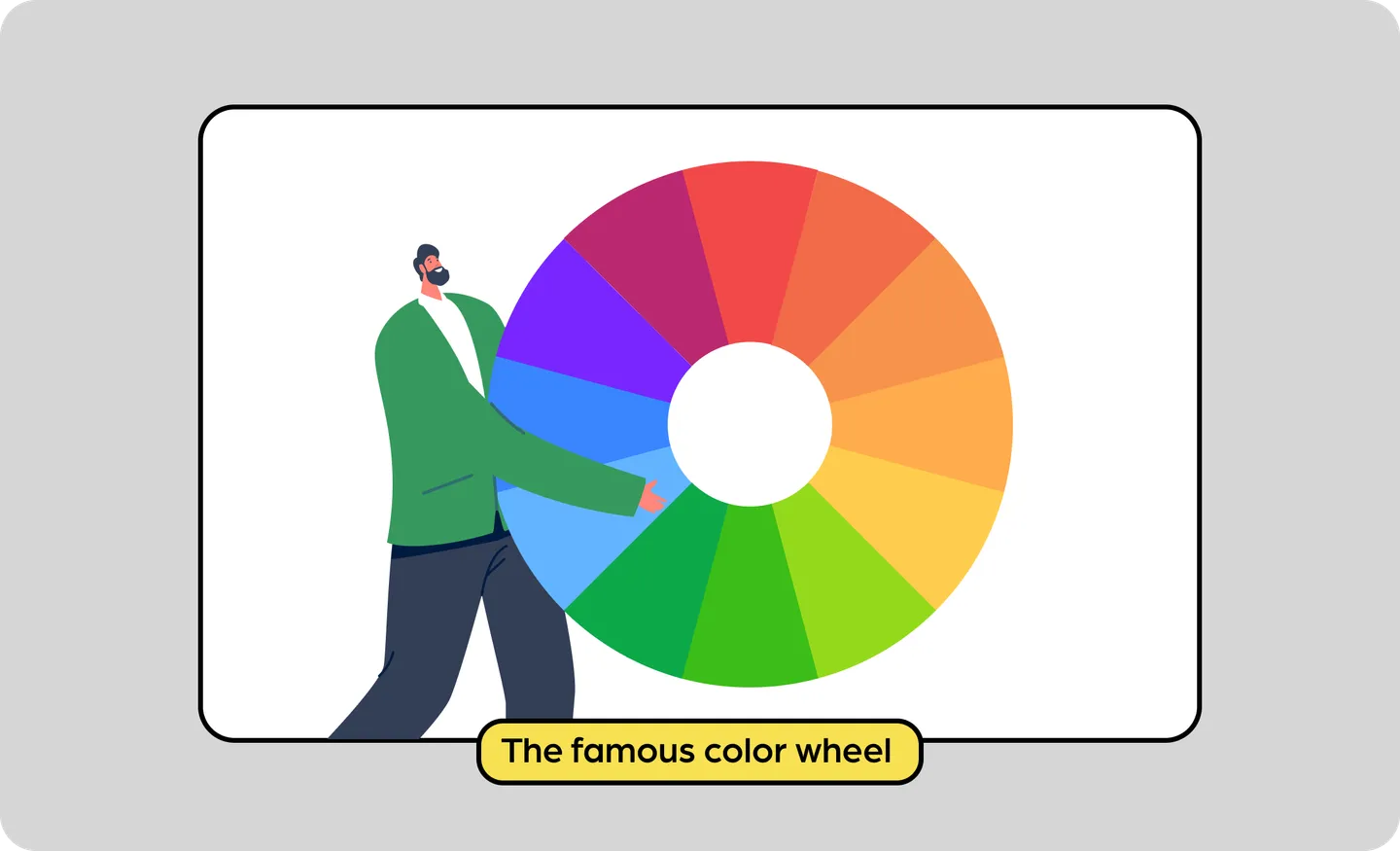 color wheel and color theory