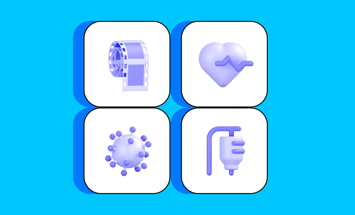 3D icons