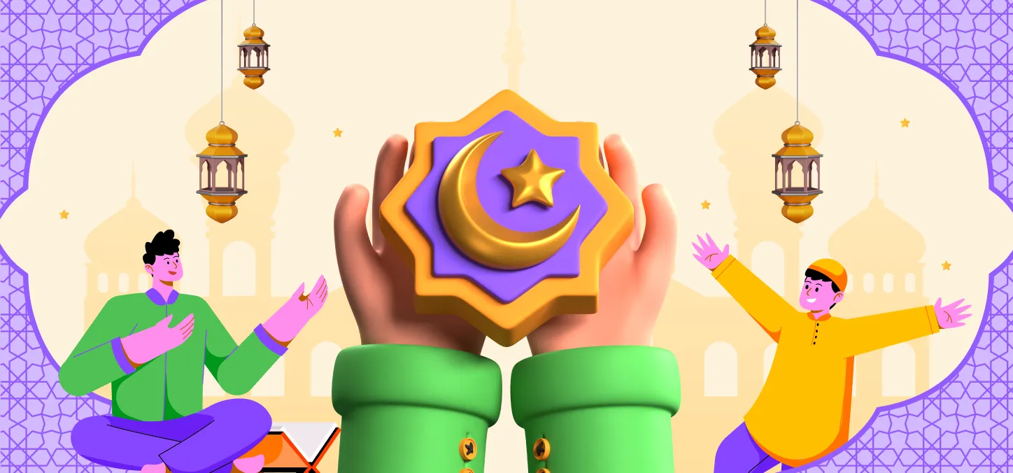 25 Ramadan and Eid Icons, Illustrations, Animations and 3D Packs