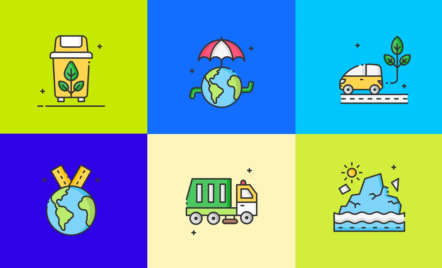 Earth Day Icon Pack by SBTS 