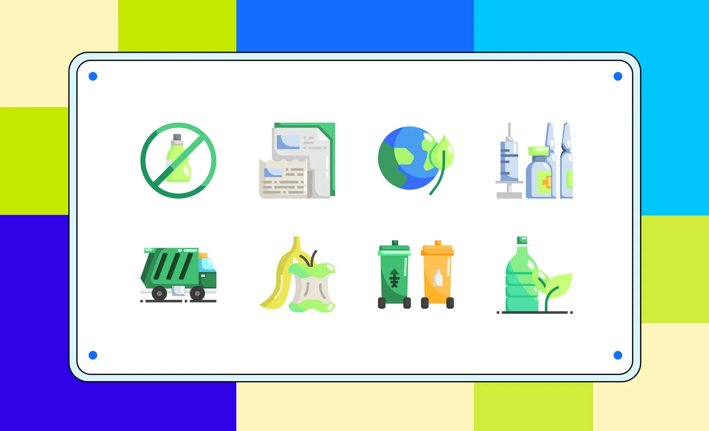 Recycling Icon Pack by Surangkana Jomjunyong