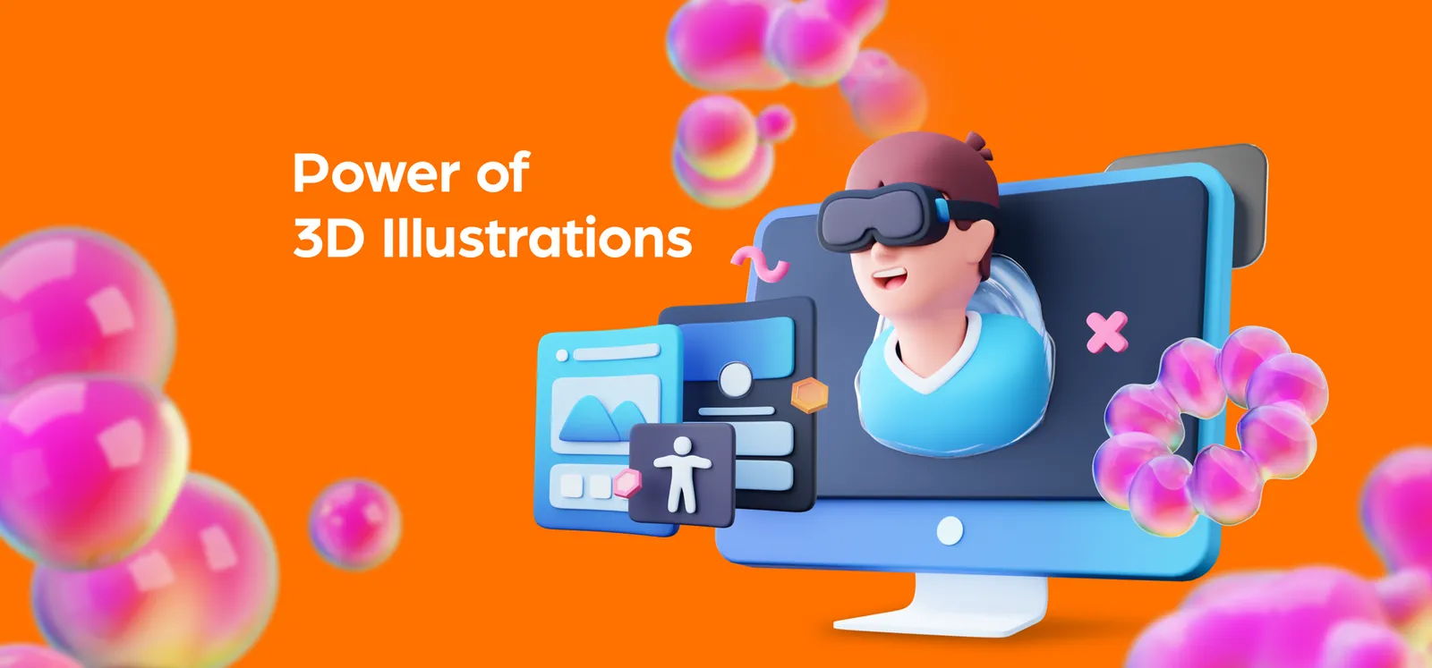 How and Where to Use 3D Illustrations